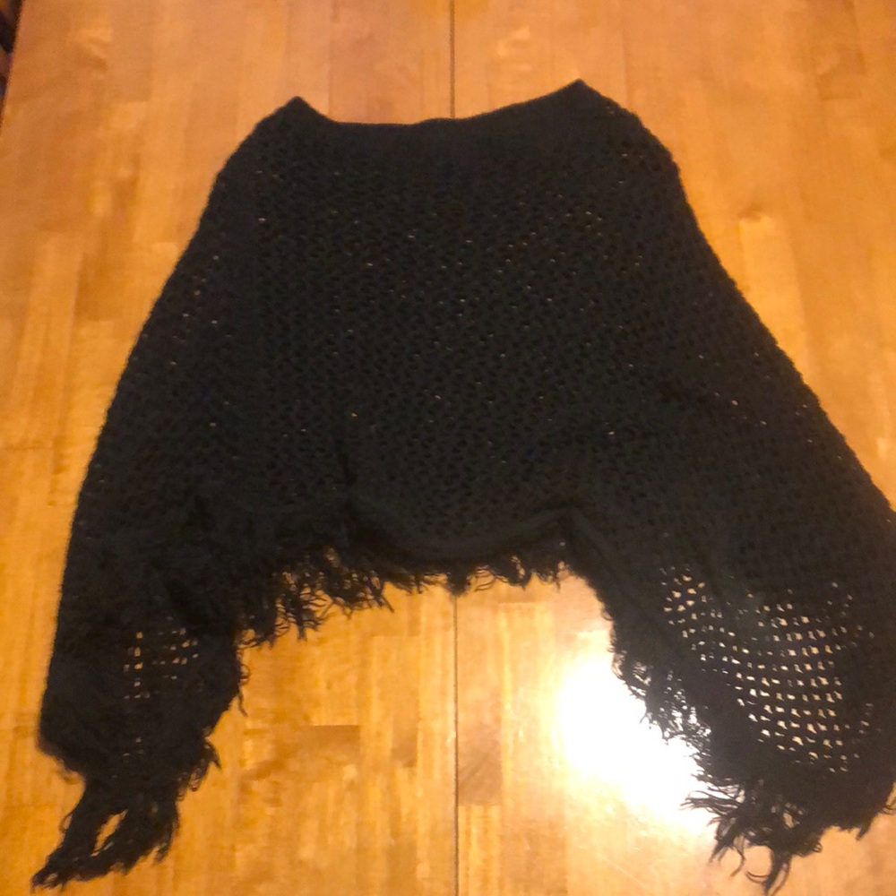 Warehouse knit poncho /shawl